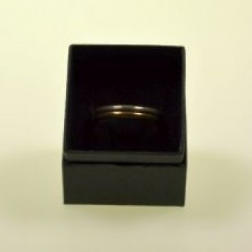 Jewellery Ring Box Black x 100 CR-1R